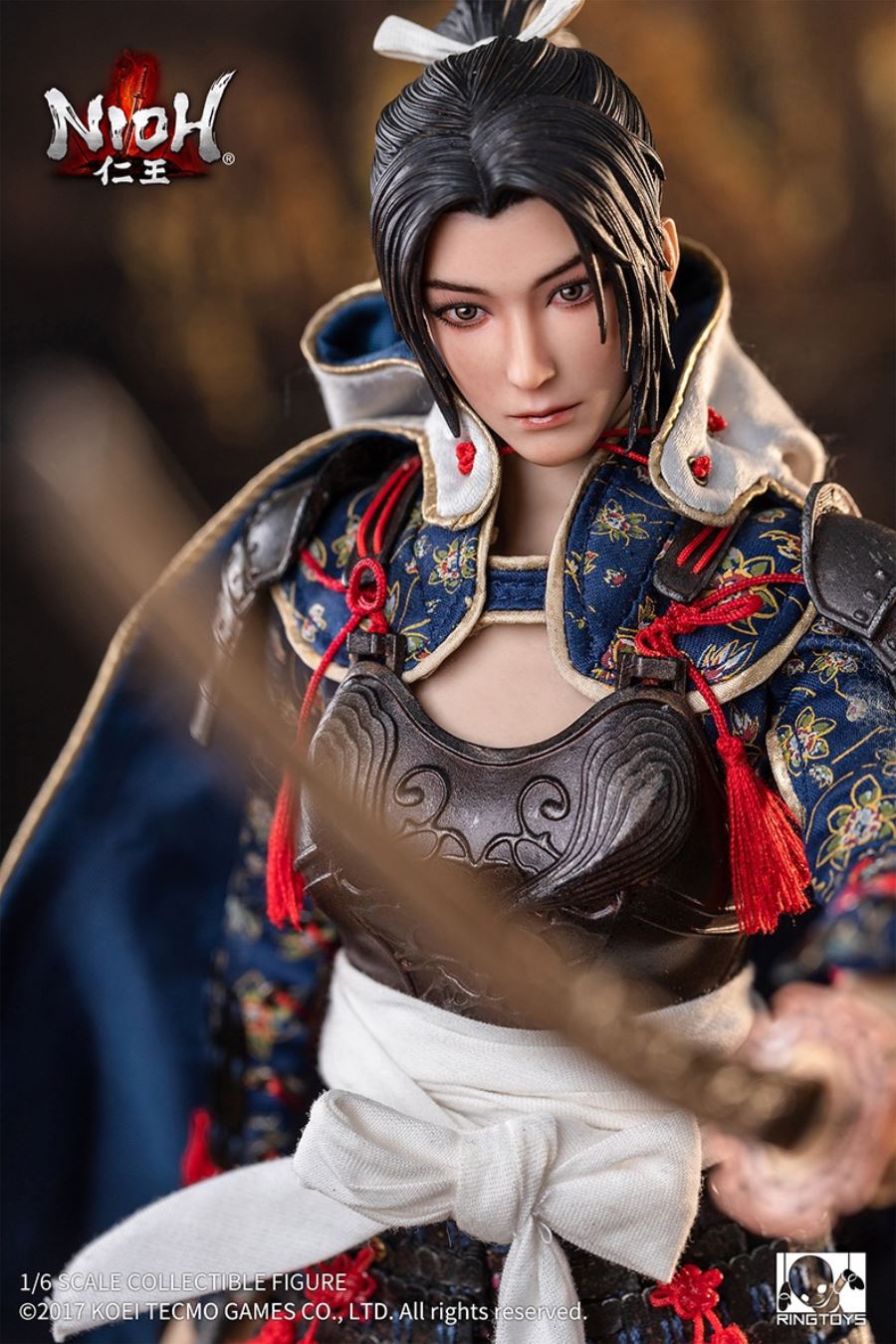 Nioh - Tachibana Chiyo Movable Female Soldier 1/6