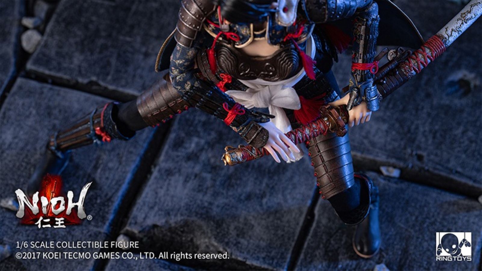 Nioh - Tachibana Chiyo Movable Female Soldier 1/6