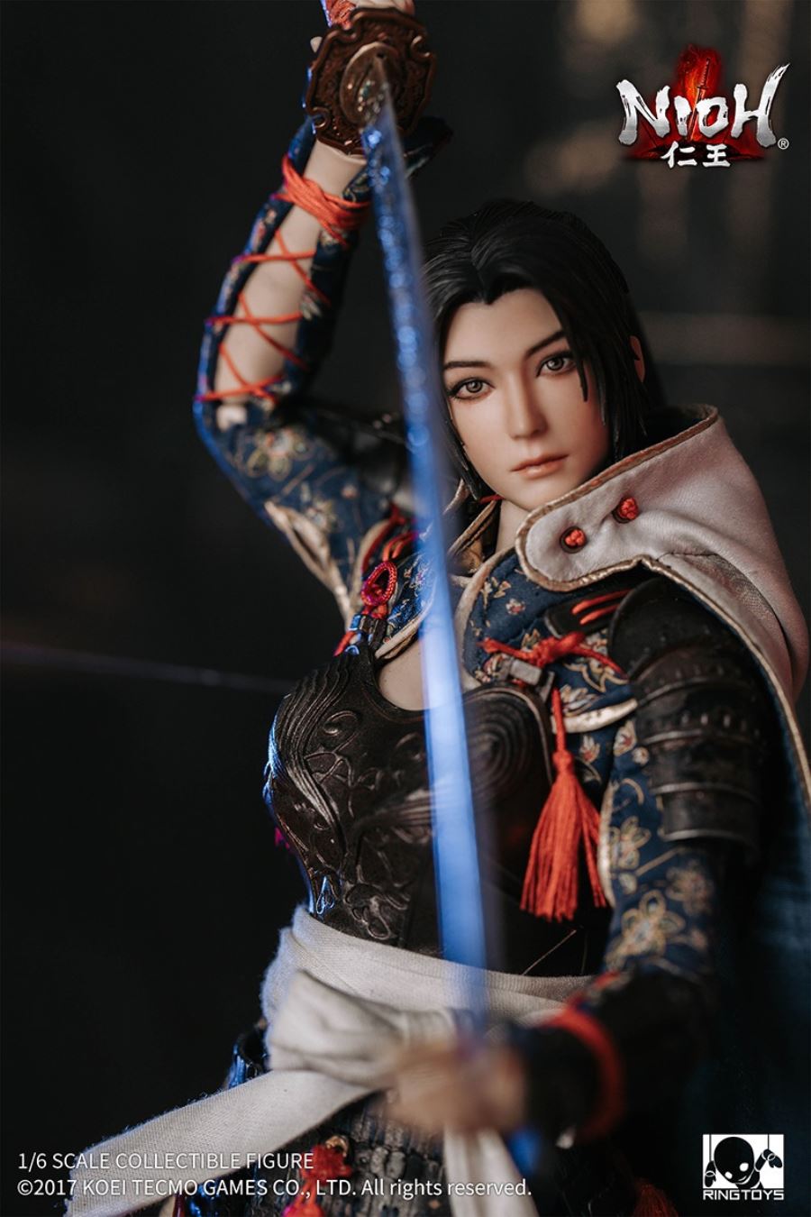 Nioh - Tachibana Chiyo Movable Female Soldier 1/6
