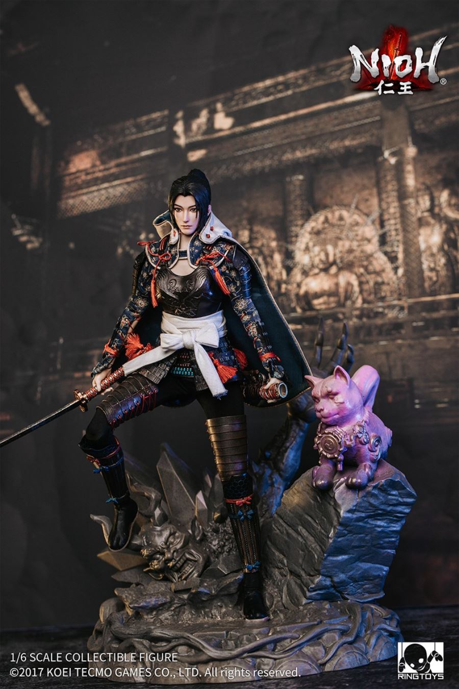 Nioh - Tachibana Chiyo Movable Female Soldier 1/6