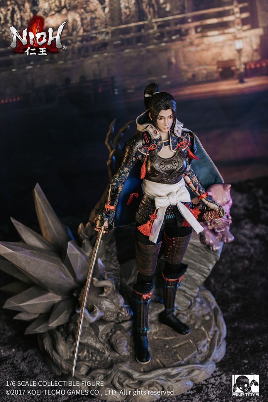 Nioh - Tachibana Chiyo Movable Female Soldier 1/6