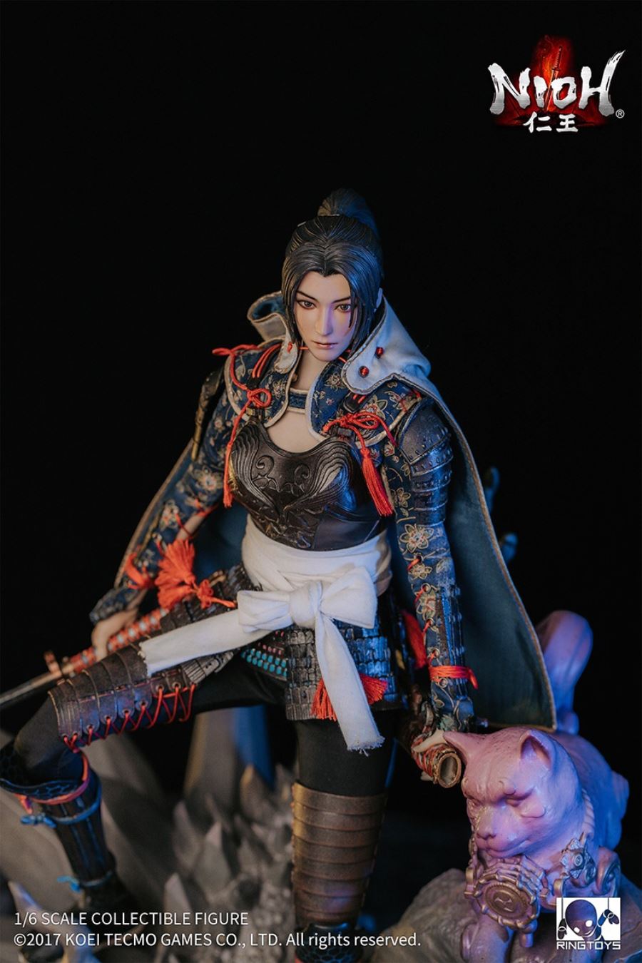 Nioh - Tachibana Chiyo Movable Female Soldier 1/6