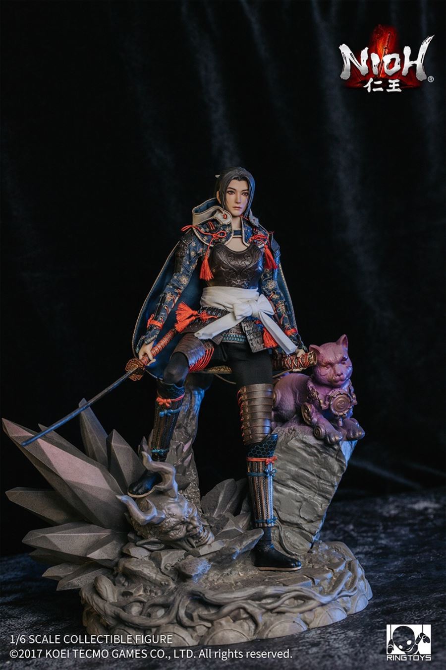 Nioh - Tachibana Chiyo Movable Female Soldier 1/6