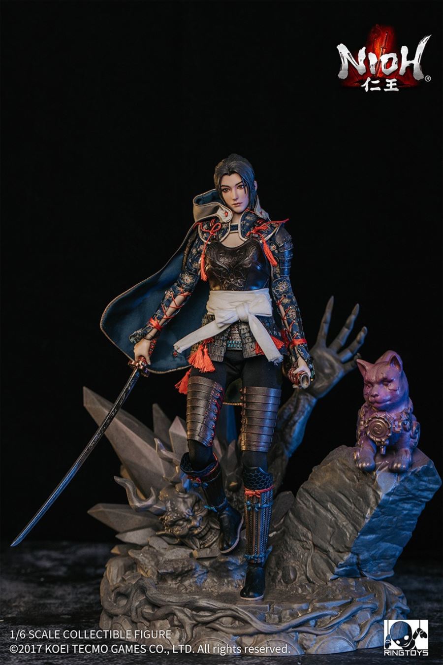 Nioh - Tachibana Chiyo Movable Female Soldier 1/6