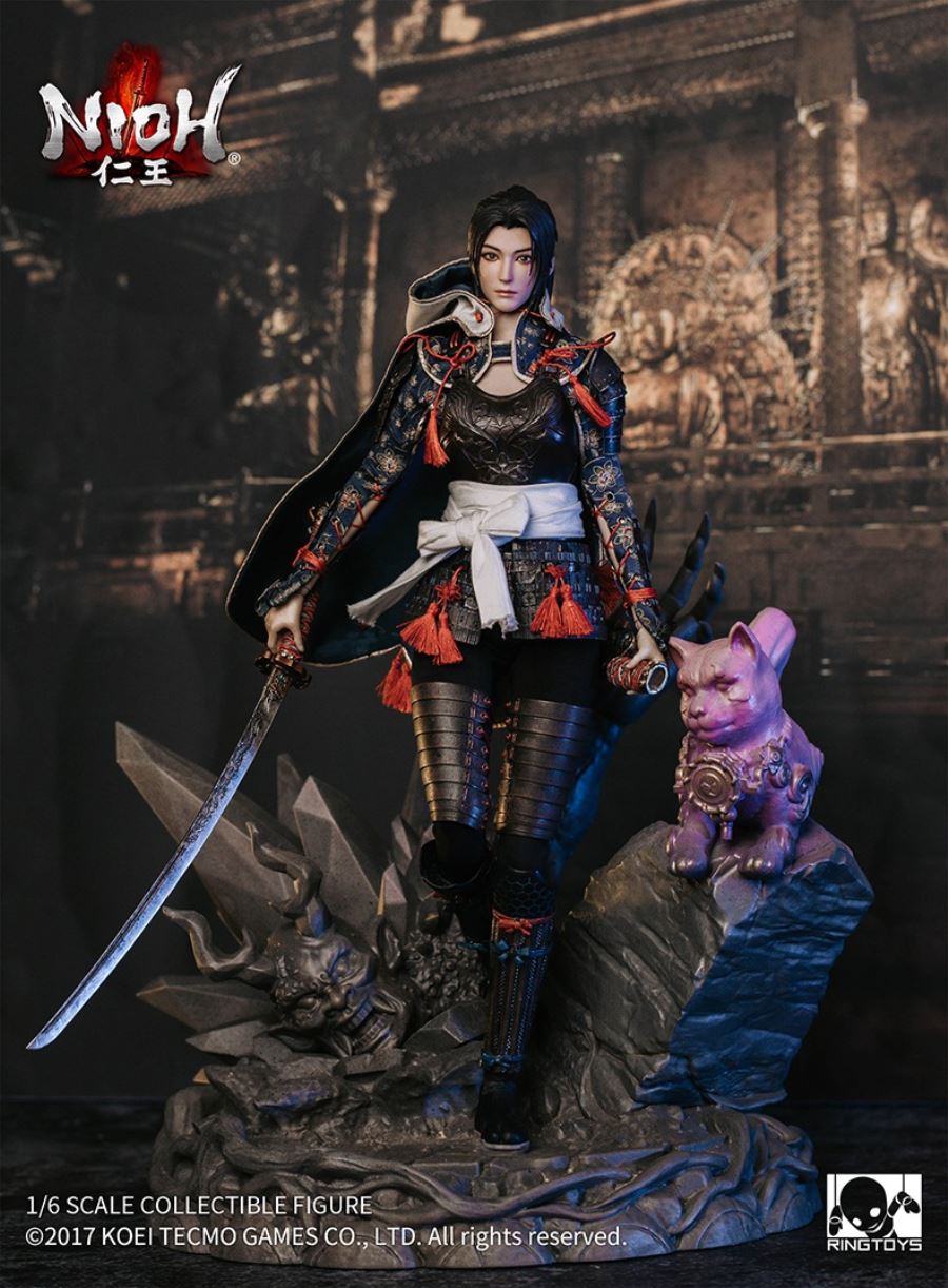 Nioh - Tachibana Chiyo Movable Female Soldier 1/6