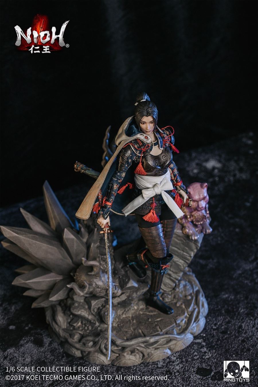 Nioh - Tachibana Chiyo Movable Female Soldier 1/6