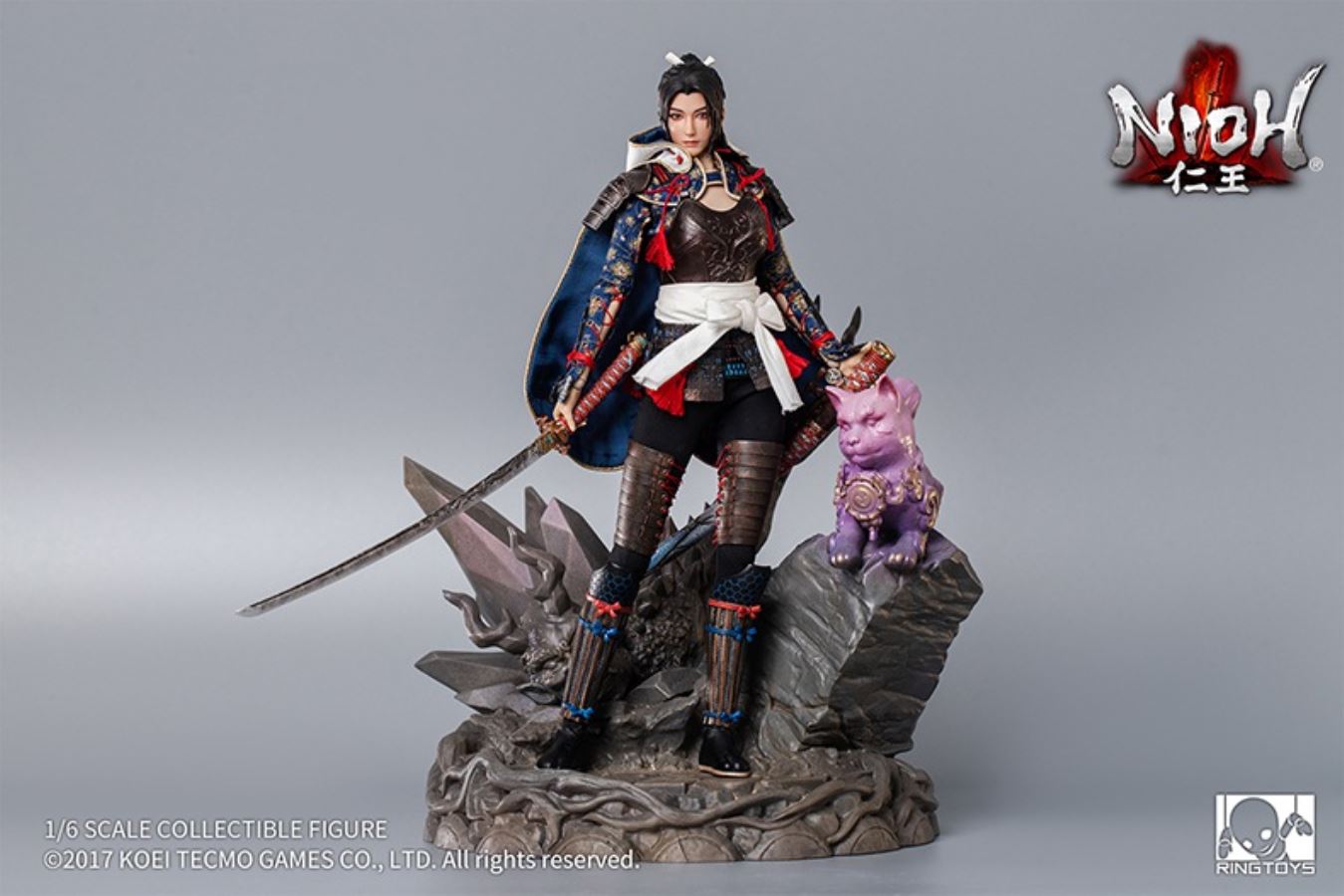 Nioh - Tachibana Chiyo Movable Female Soldier 1/6
