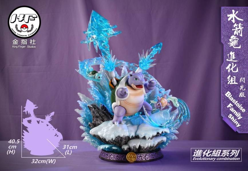 Blastoise Family - Pokemon