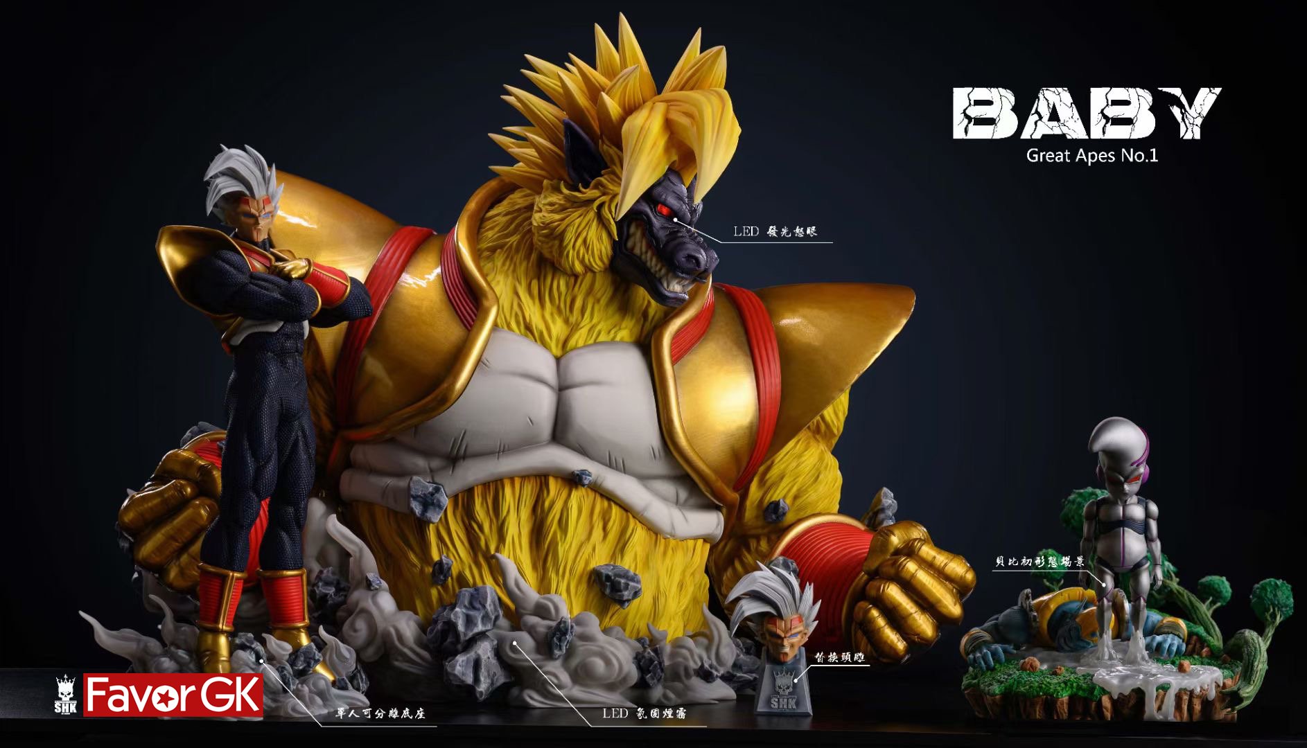 Baby Great Apes No.1 - Dragon Ball