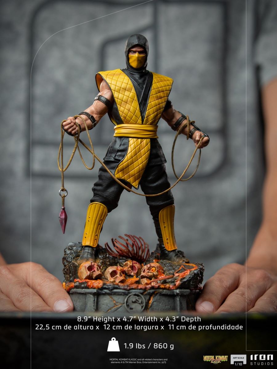Scorpion Art Scale 1/10 – Mortal Kombat