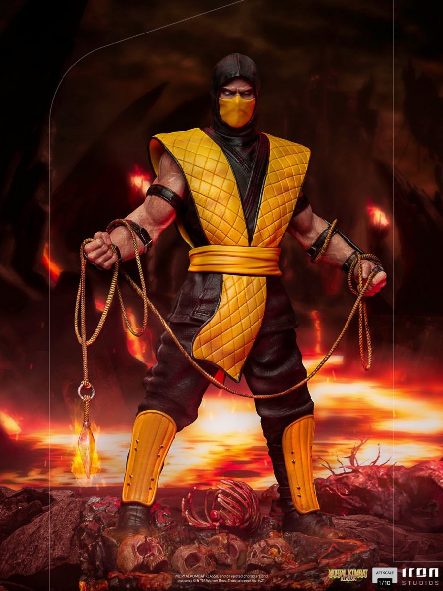 Scorpion Art Scale 1/10 – Mortal Kombat