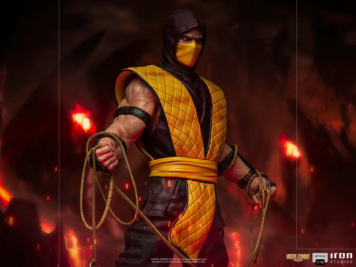 Scorpion Art Scale 1/10 – Mortal Kombat