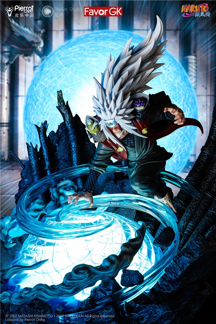 Jiraiya with LED - Naruto 1/6