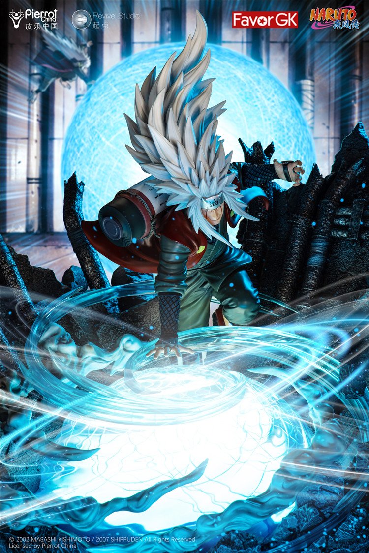 Jiraiya with LED - Naruto 1/6