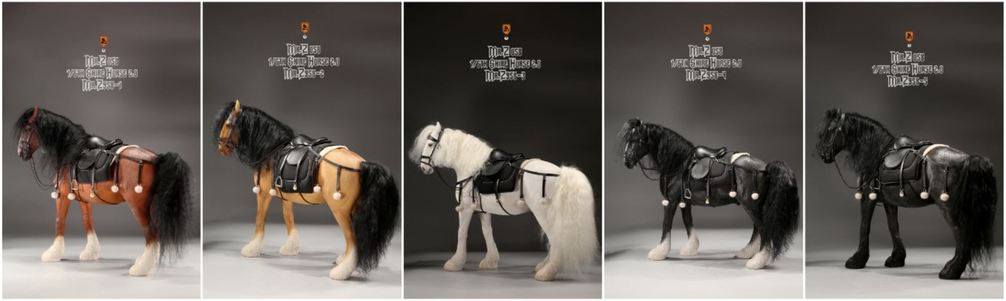 Simulation Animal 58th 1/6 scale Sharma 2.0 version full set of 5 colors