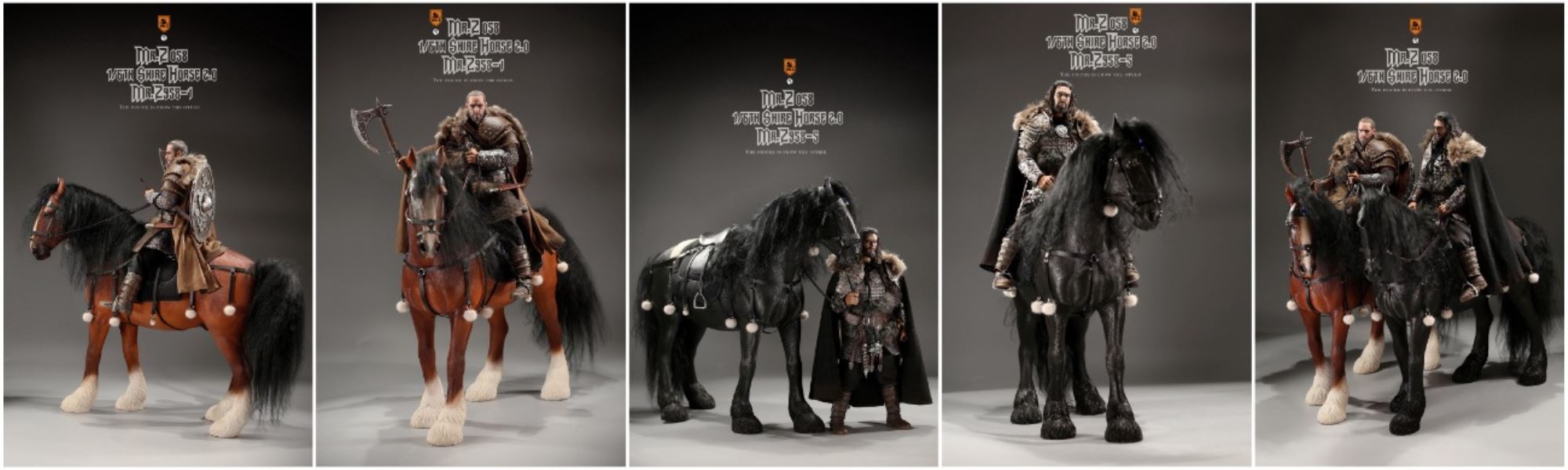 Simulation Animal 58th 1/6 scale Sharma 2.0 version full set of 5 colors