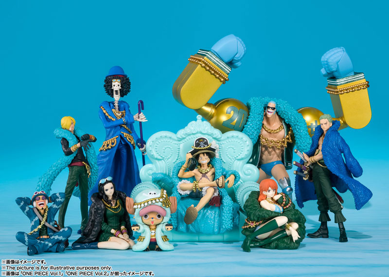 TAMASHII BOX ONE PIECE Vol.1/Vol.2 Set of 2 Types