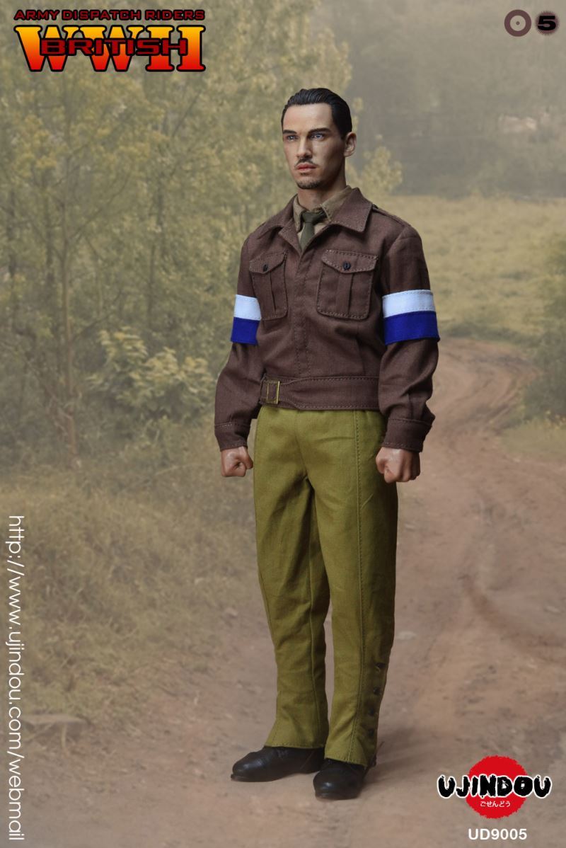 World War II-British Army Locomotive Courier WWII British Army Dispatch Riders