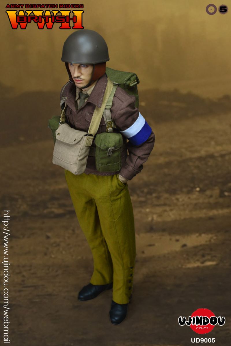 World War II-British Army Locomotive Courier WWII British Army Dispatch Riders