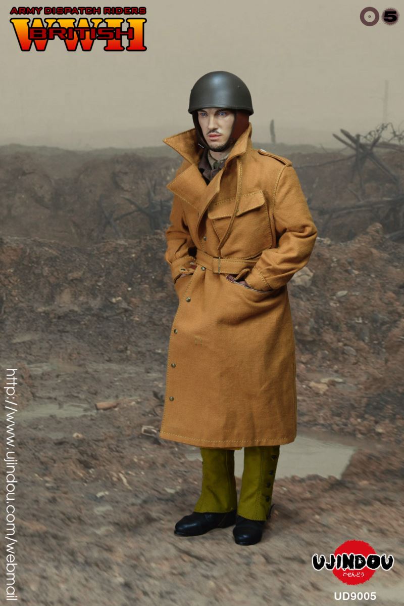 World War II-British Army Locomotive Courier WWII British Army Dispatch Riders