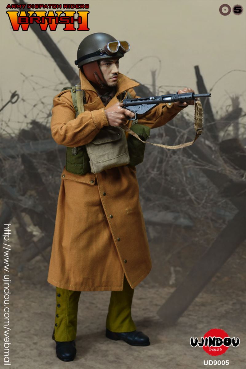 World War II-British Army Locomotive Courier WWII British Army Dispatch Riders