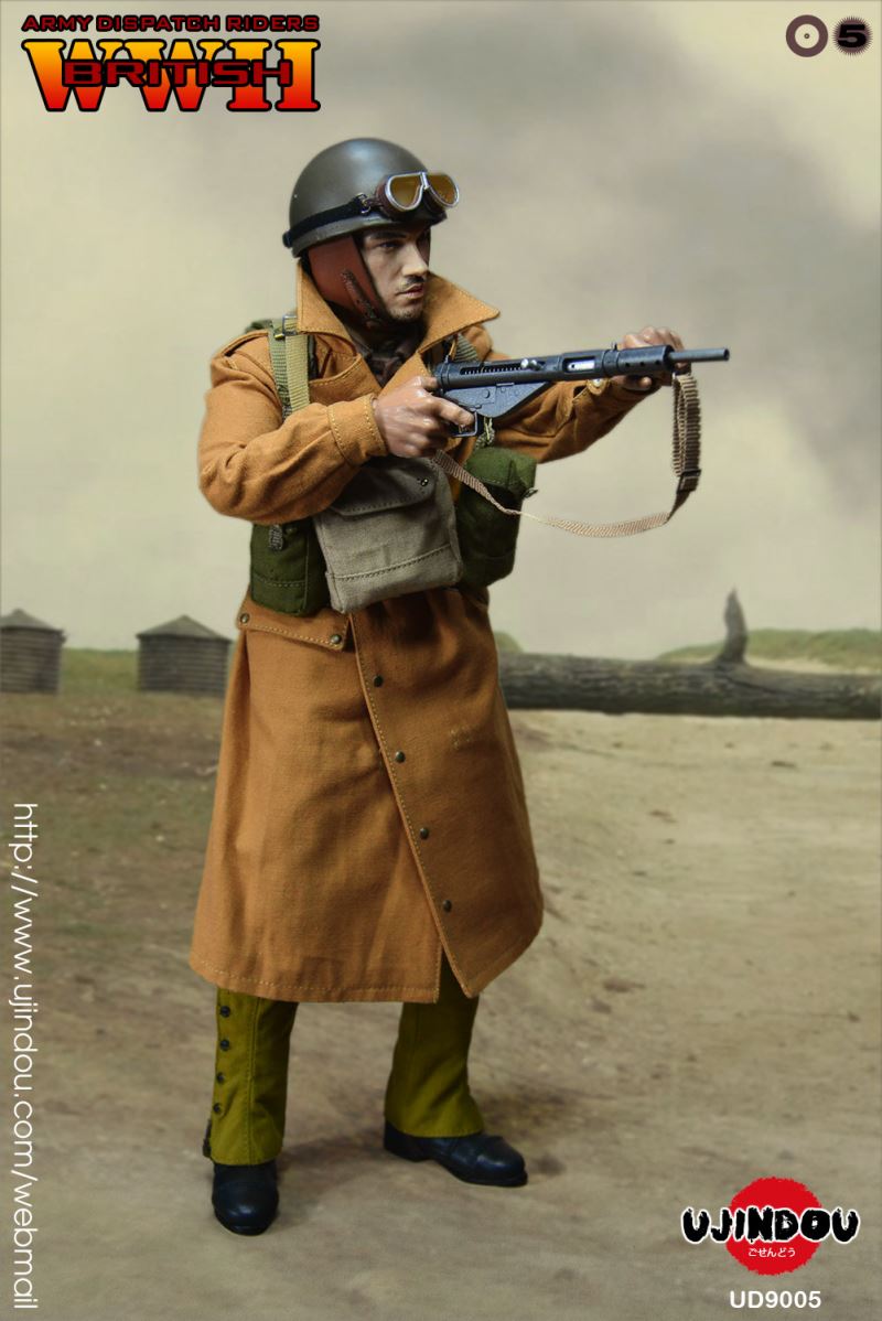 World War II-British Army Locomotive Courier WWII British Army Dispatch Riders