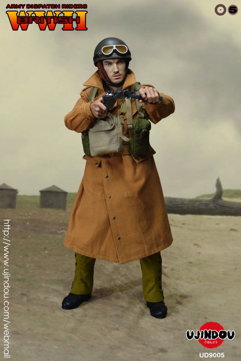 World War II-British Army Locomotive Courier WWII British Army Dispatch Riders
