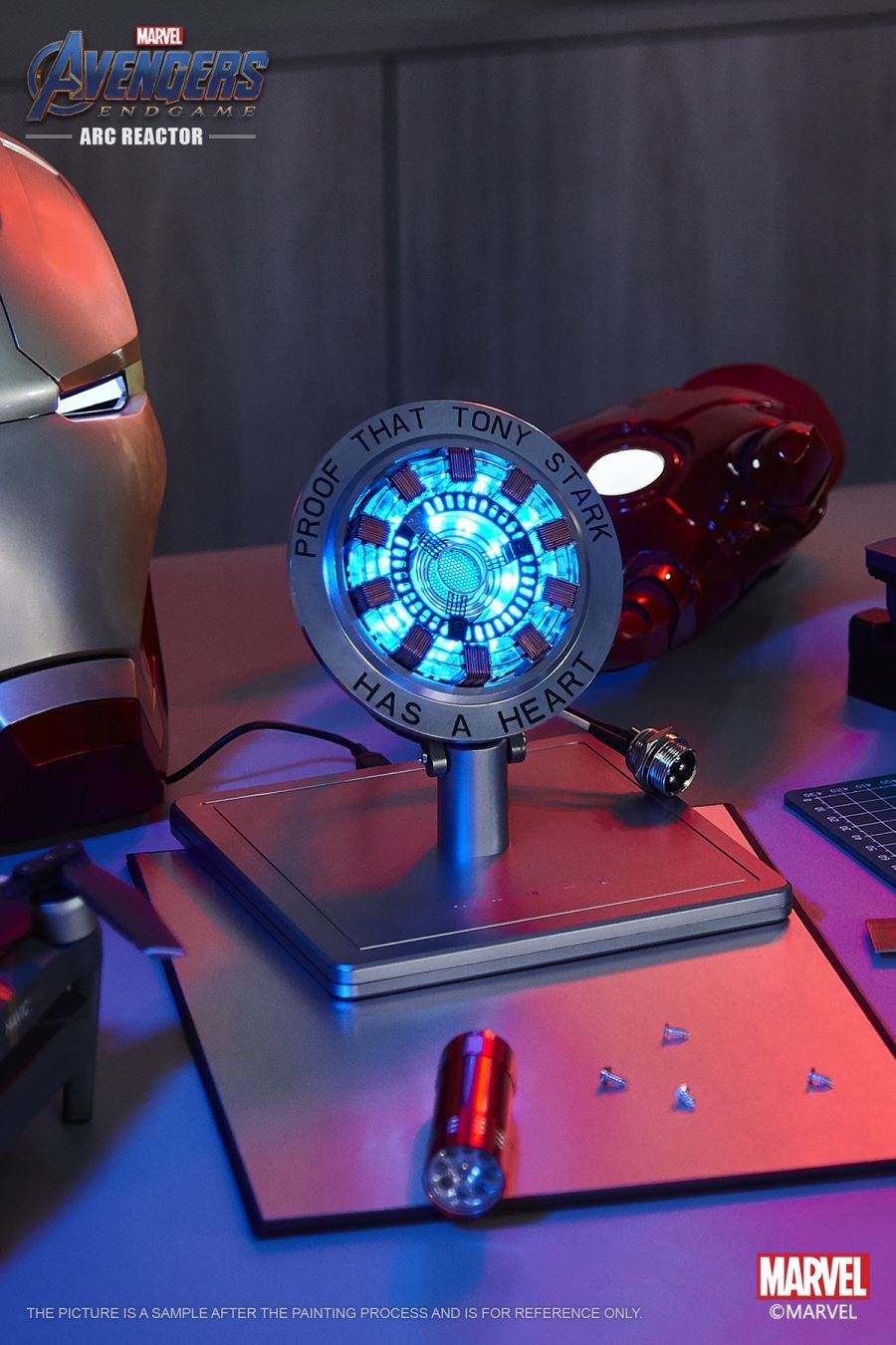 Iron Man Ark Reactor Bluetooth Speaker