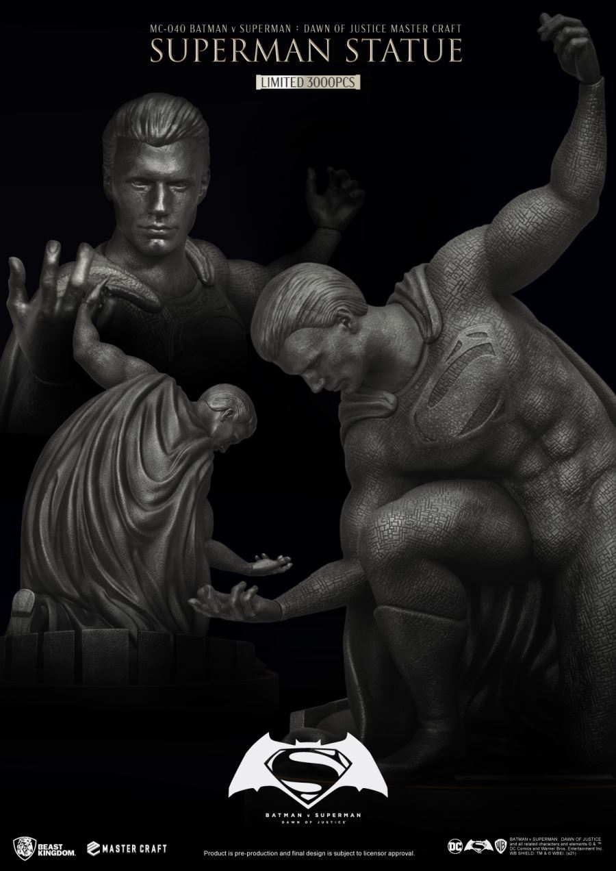 Superman memorial statue