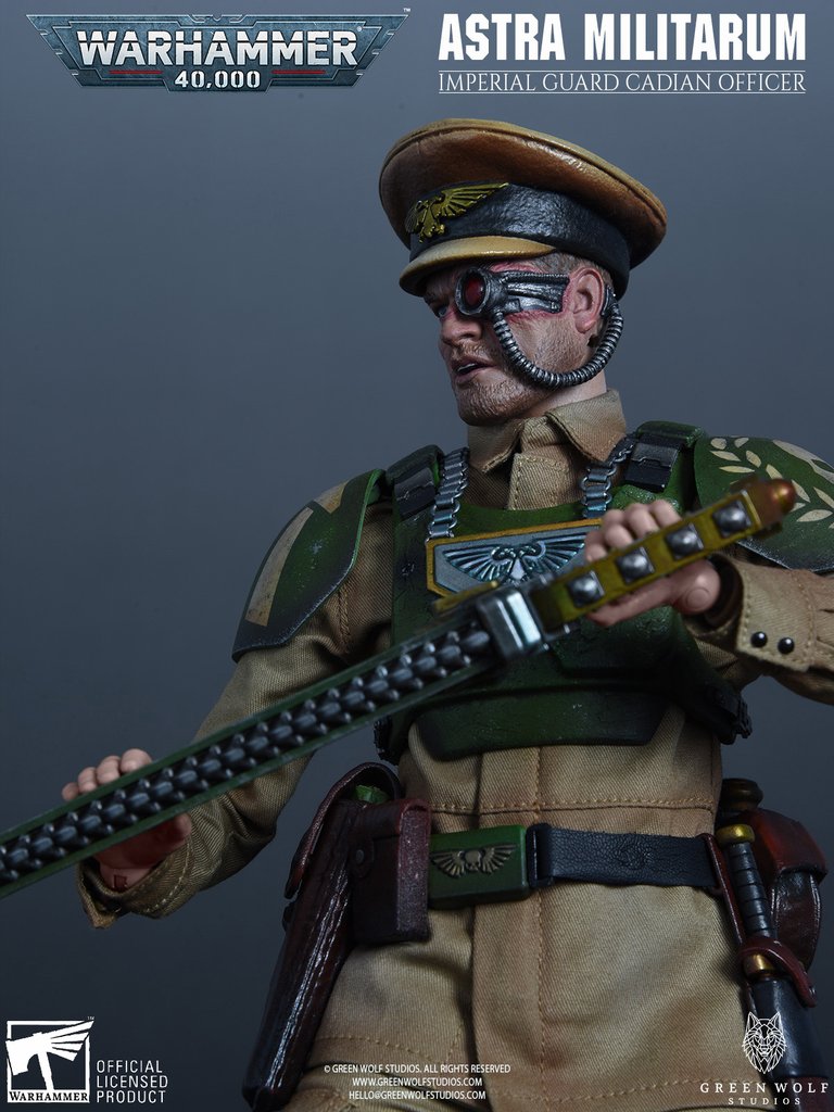 Imperial Guard Cadian Officer 1/6