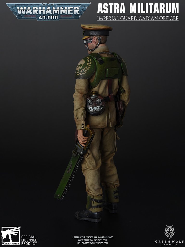 Imperial Guard Cadian Officer 1/6