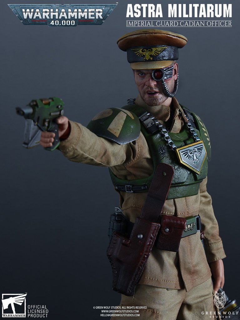 Imperial Guard Cadian Officer 1/6