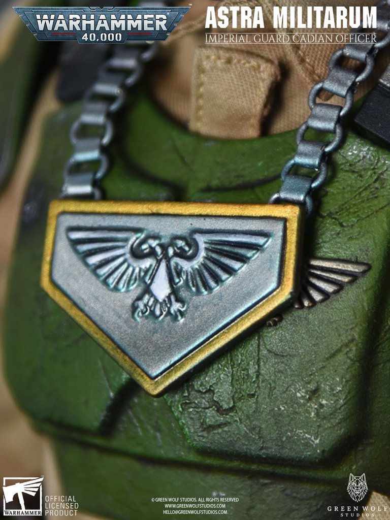 Imperial Guard Cadian Officer 1/6