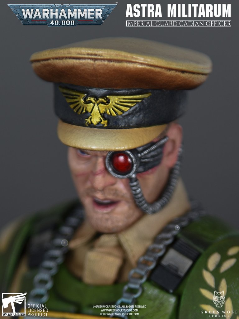 Imperial Guard Cadian Officer 1/6