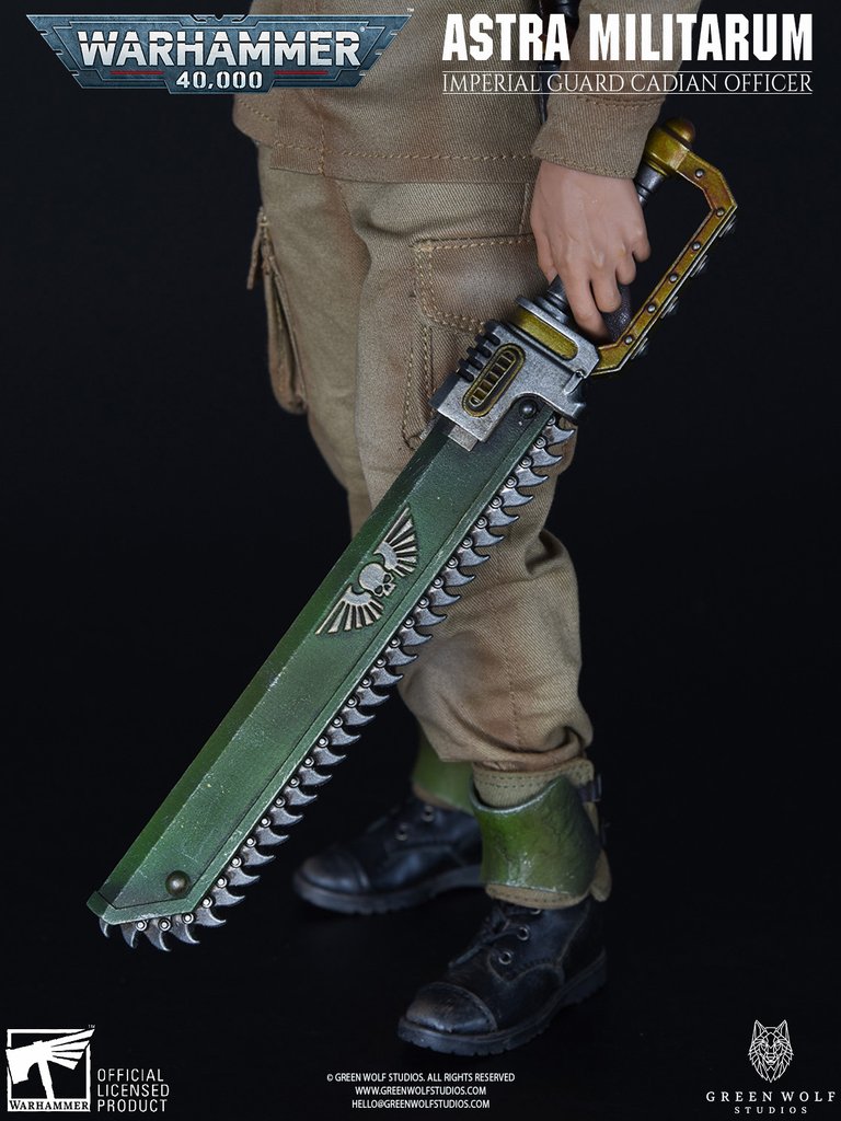 Imperial Guard Cadian Officer 1/6