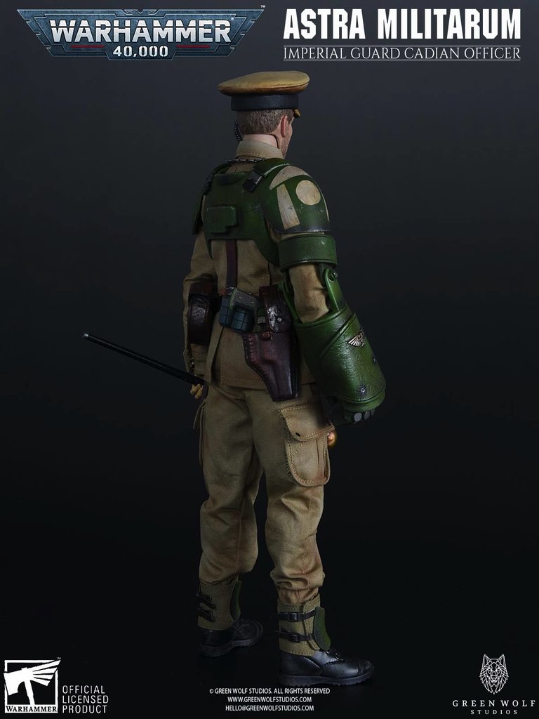 Imperial Guard Cadian Officer 1/6