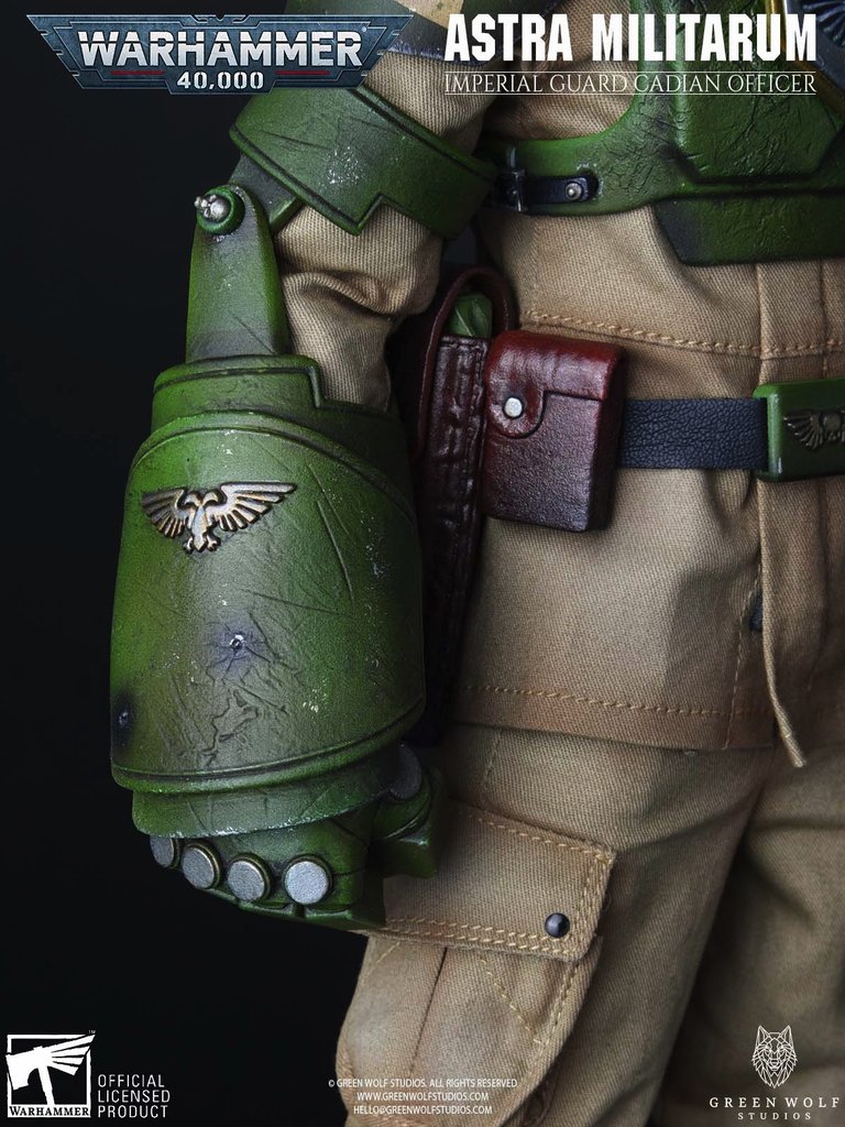 Imperial Guard Cadian Officer 1/6