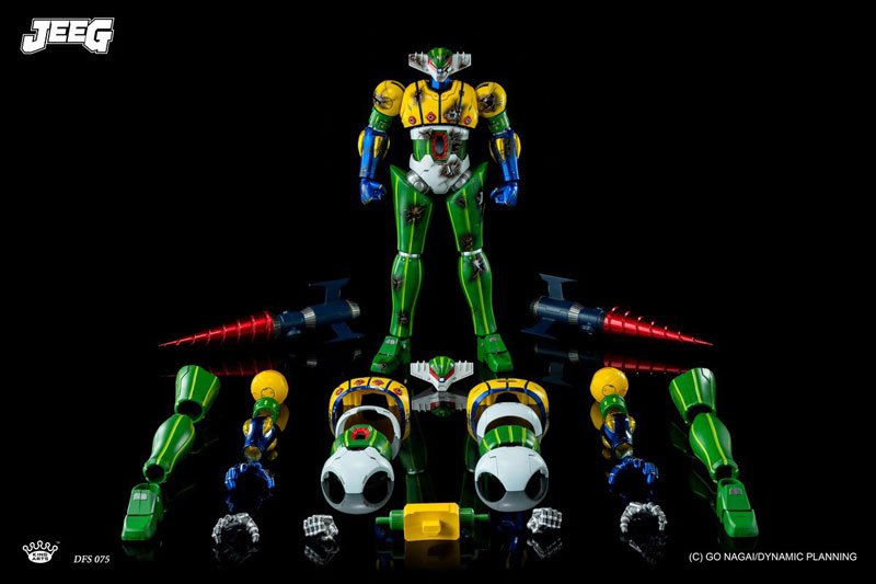 Diecast Scene Series Steel Jeeg Gokin DFS075