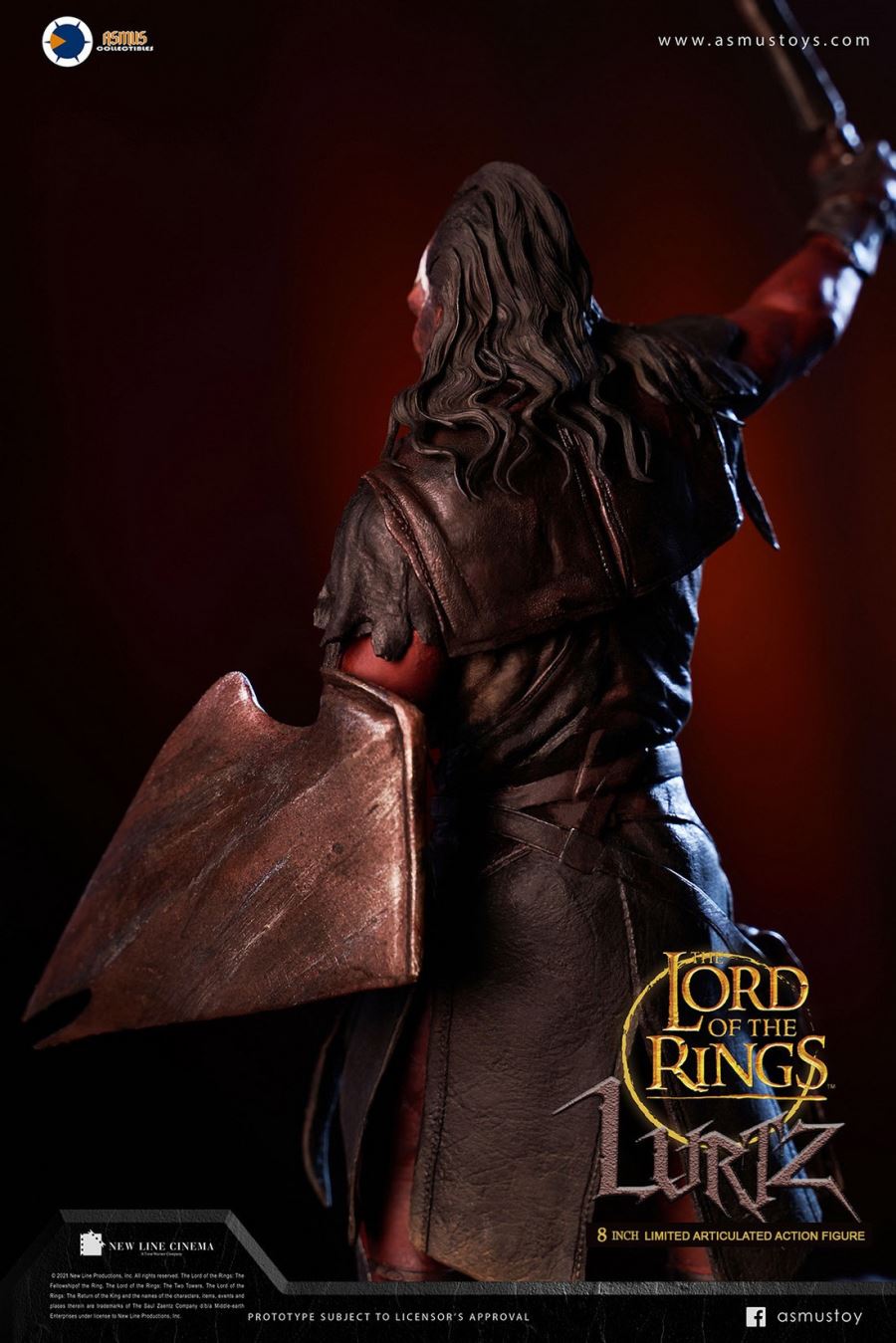 Lord of the Rings - Strong Orc Lutz Action Figure