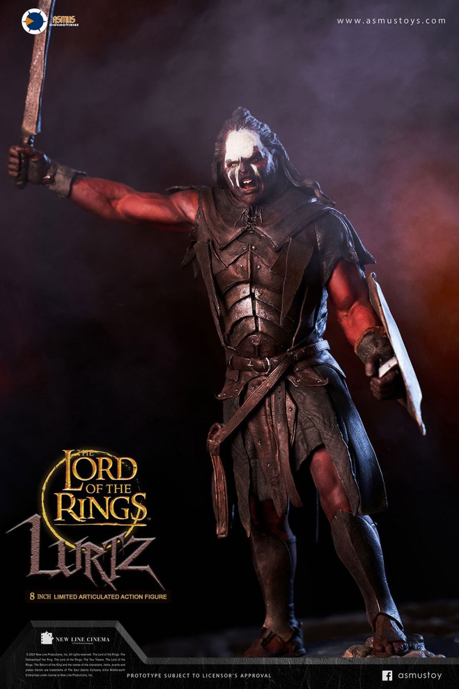 Lord of the Rings - Strong Orc Lutz Action Figure