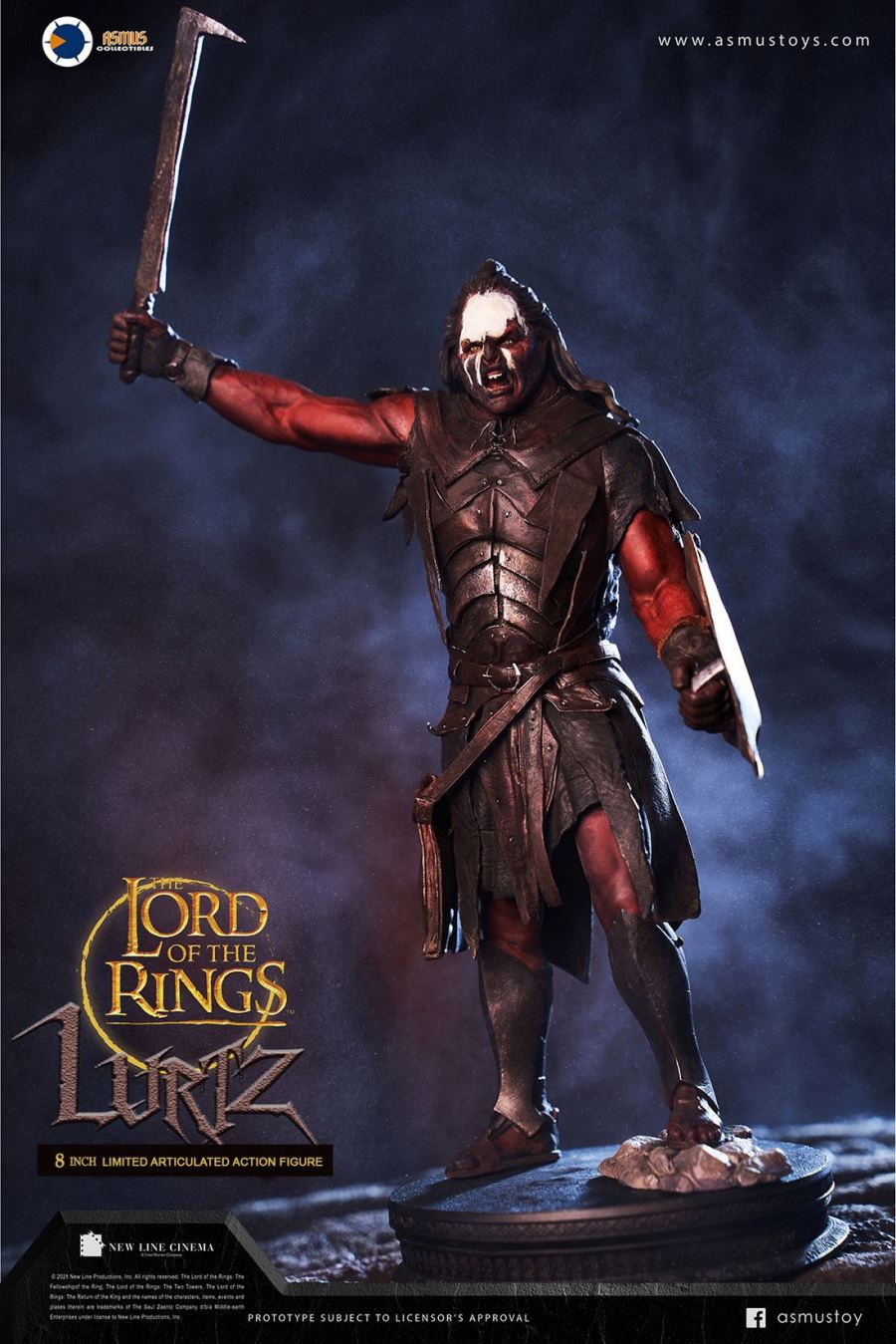 Lord of the Rings - Strong Orc Lutz Action Figure