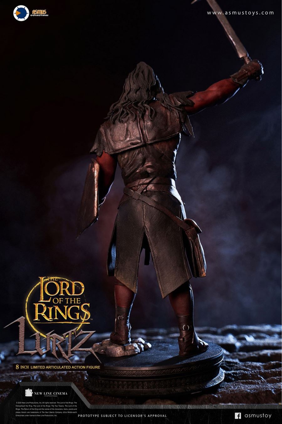 Lord of the Rings - Strong Orc Lutz Action Figure