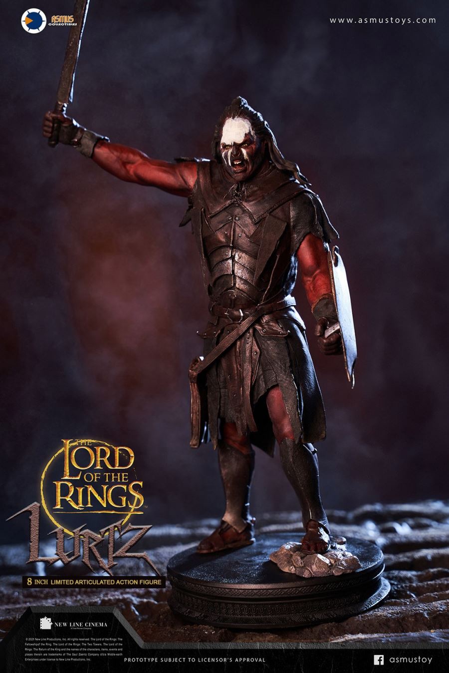 Lord of the Rings - Strong Orc Lutz Action Figure