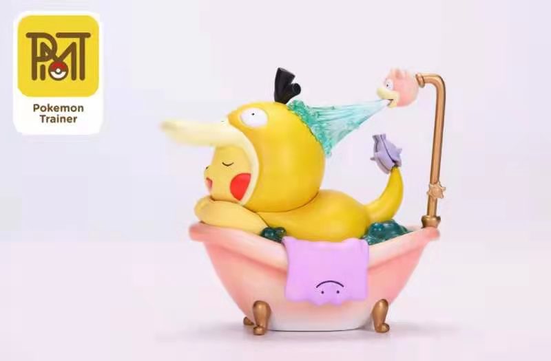 Pikachu x Psyduck Bath Tub Series – Pokemon