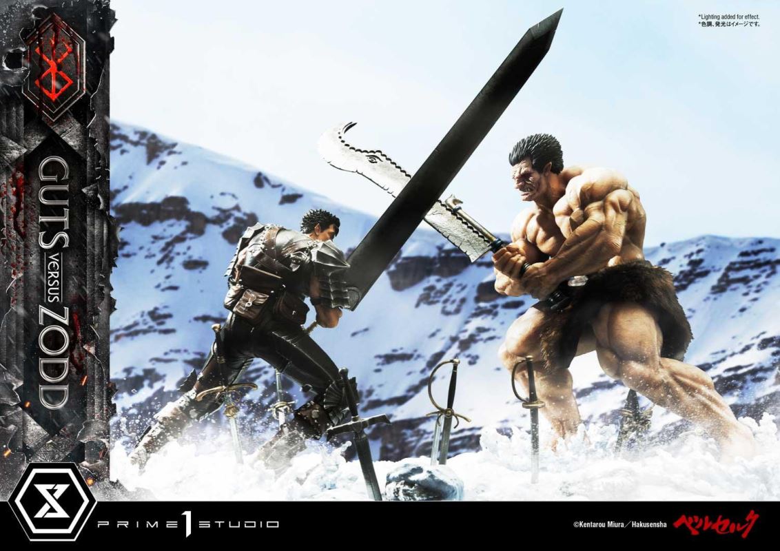 Berserk Guts versus Zodd