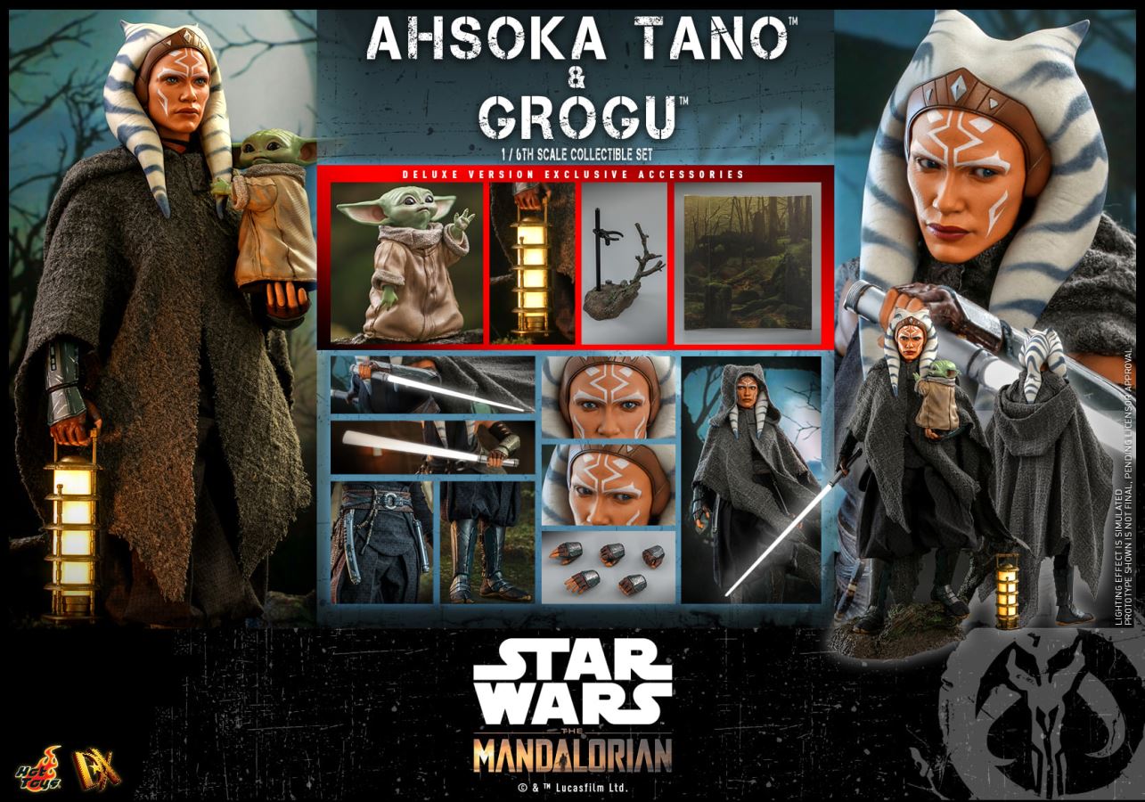 The Mandalorian Season 2 - Ahsoka Tano & Grogu 1/6