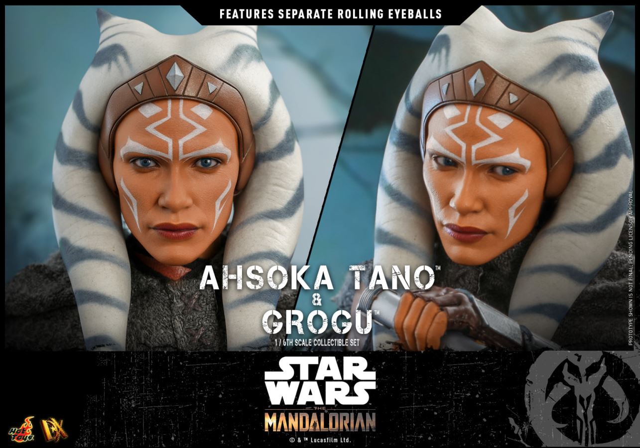 The Mandalorian Season 2 - Ahsoka Tano & Grogu 1/6
