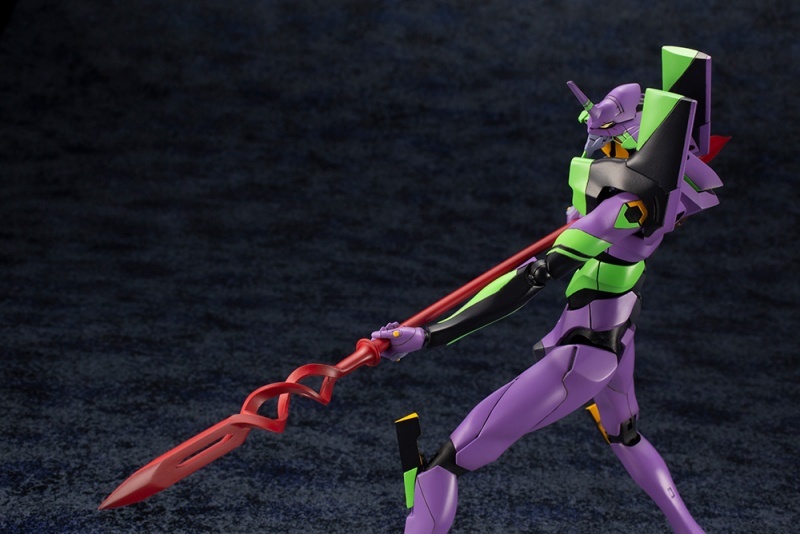 Evangelion Unit 1 with Cassius Spear