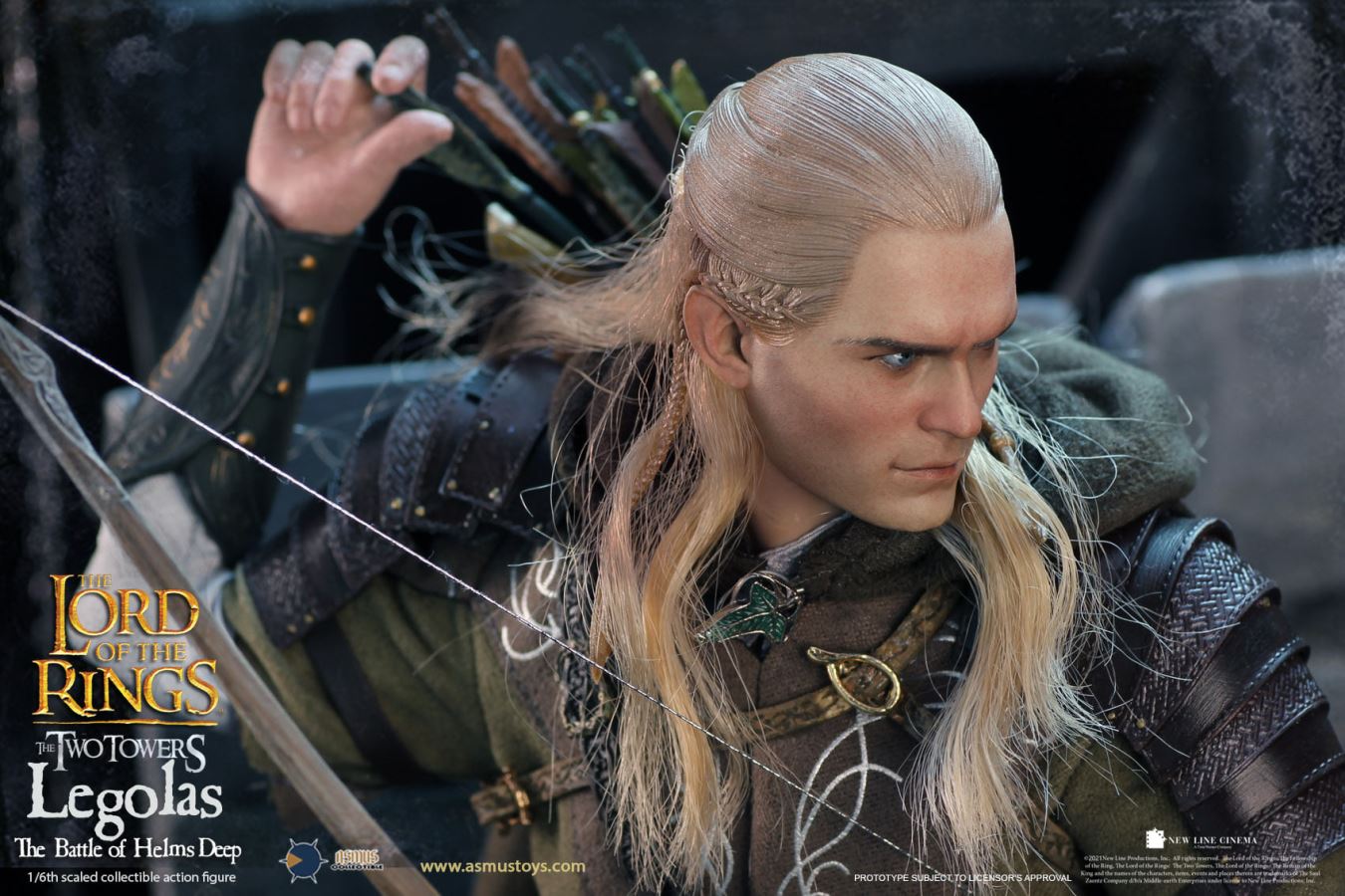 THE LORD OF THE RINGS SERIES: LEGOLAS AT HELMS DEEP