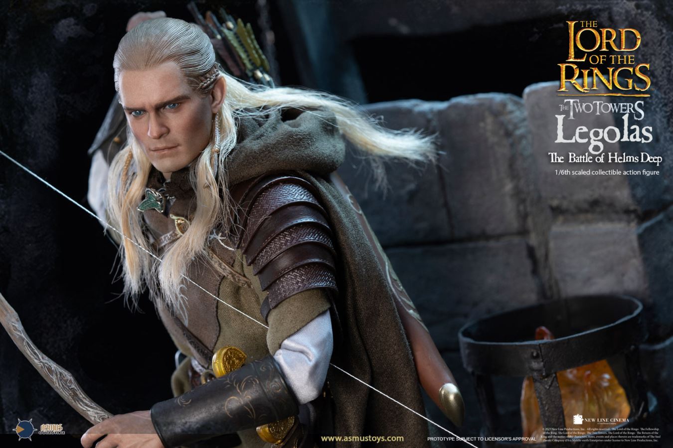 THE LORD OF THE RINGS SERIES: LEGOLAS AT HELMS DEEP